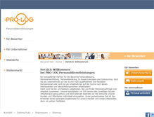 Tablet Screenshot of pro-log.jobs